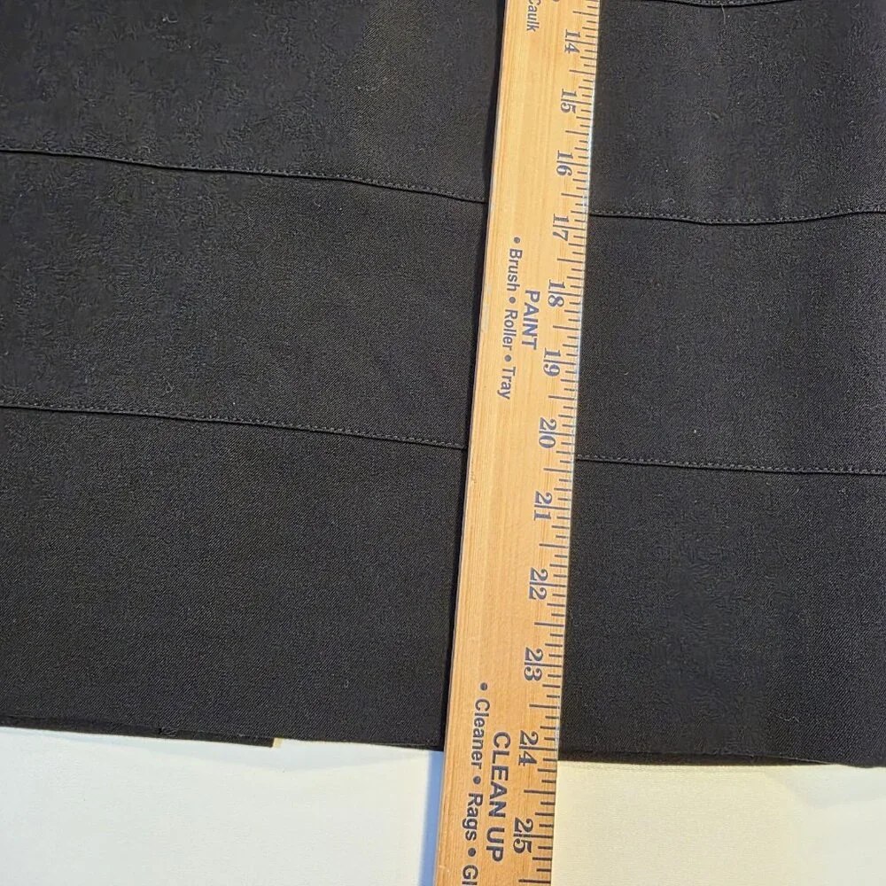 Virtue Women's‎ Skirt Stretch Black Size 6 Classic Career Office